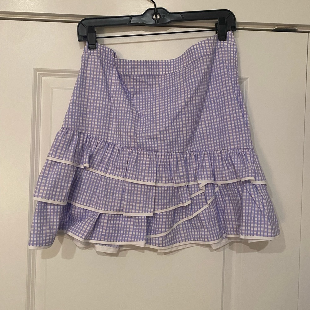 Lilly Pulitzer Rosalie set Lilac gingham size 10 new with tags